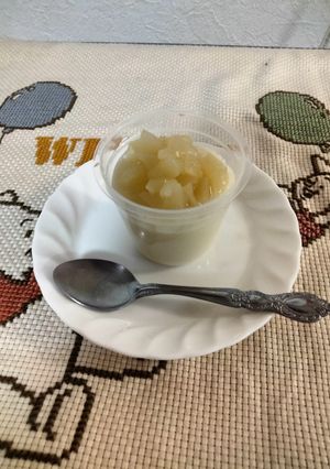 桃🍑缶使い切り&お豆腐デザート-レシピのメイン写真