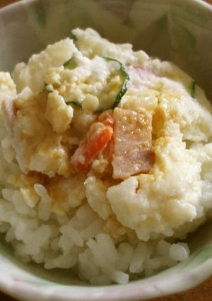 ないしょのポテサラ丼-レシピのメイン写真
