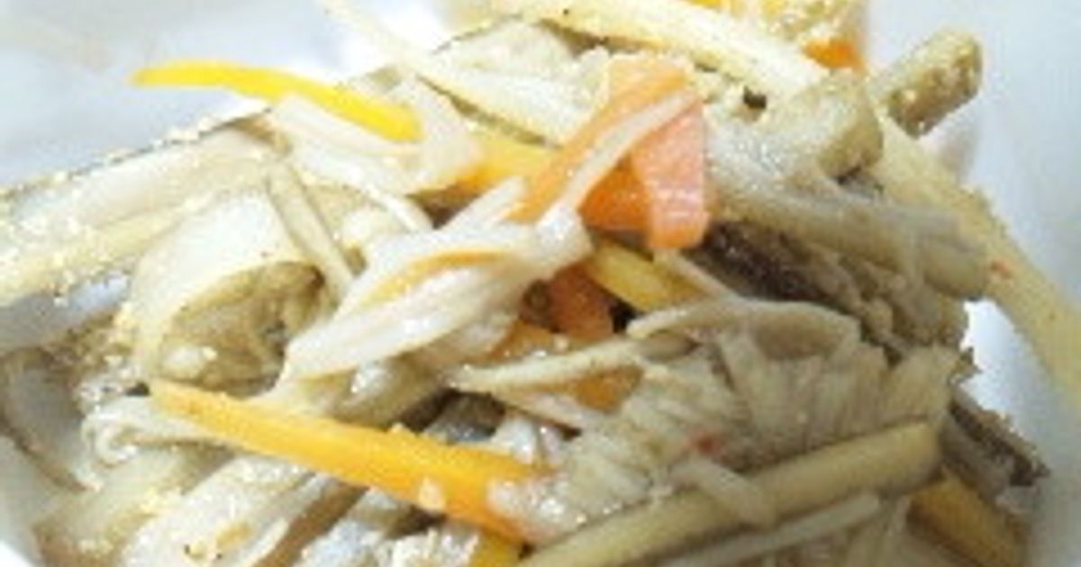 きんぴら　 多分お腹に優しいきんぴら by ヤサグレ優姐さん 【クックパッド】 簡単