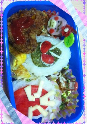 簡単キャラ弁☆男の子編★三-レシピのメイン写真