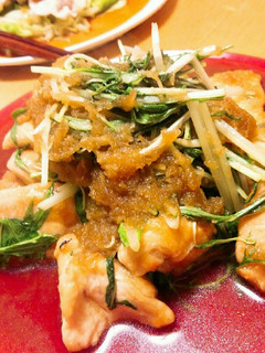 タレ飲み干した!鶏肉と水菜のおろし煮-レシピのメイン写真