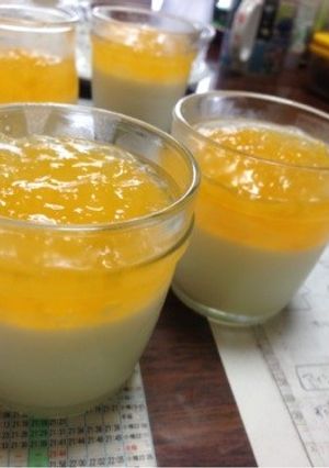 酒粕のブランマンジェ-レシピのメイン写真
