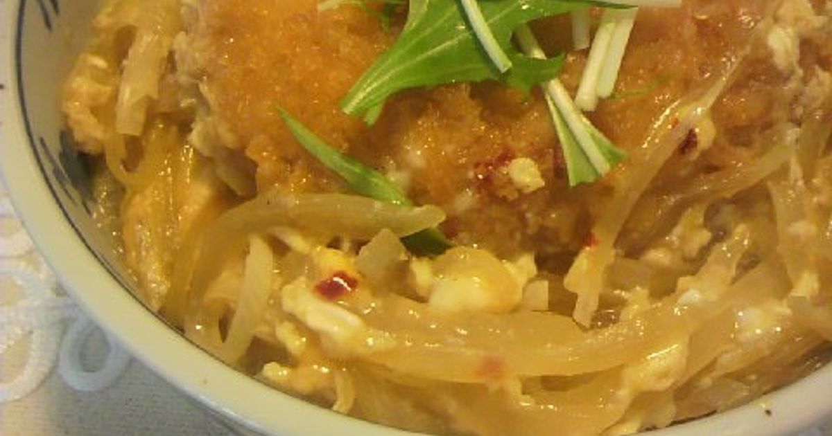 コロッケ丼 板前さんの考える最高の【まかないコロッケ丼】作り方 - YouTube