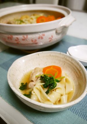 うどんすきの合わせ出汁-レシピのメイン写真