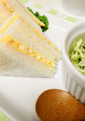 *お花見・お弁当に*卵サンド*-レシピのメイン写真