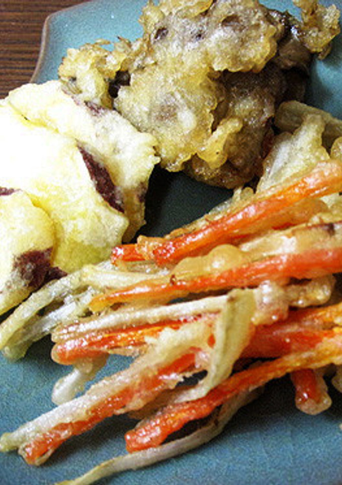 ごぼうとにんじんのかき揚げ-レシピのメイン写真