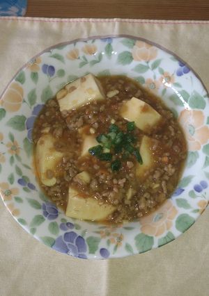 麻婆豆腐-レシピのメイン写真