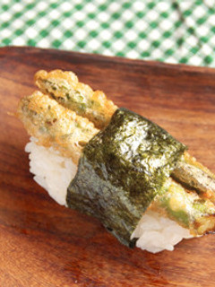 アスパラ天寿司-レシピのメイン写真