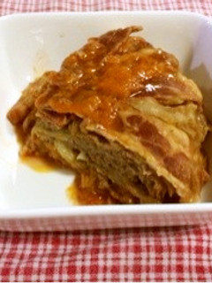 ミルフィーユ風のロールキャベツ-レシピのメイン写真