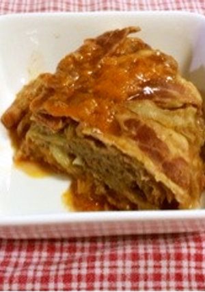 ミルフィーユ風のロールキャベツ-レシピのメイン写真