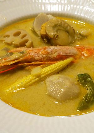タイ風シーフードカレースープ-レシピのメイン写真