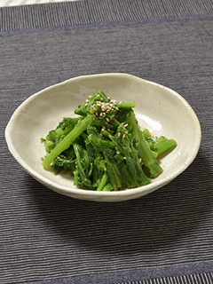 春野菜・菜の花のおひたし［和食定番］副菜-レシピのメイン写真