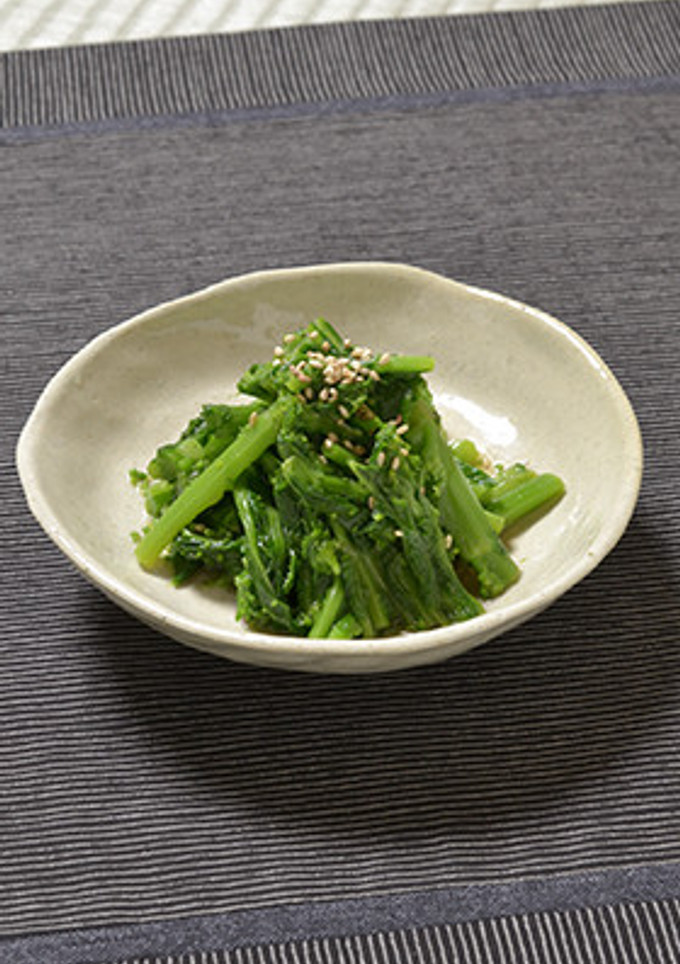 春野菜・菜の花のおひたし［和食定番］副菜-レシピのメイン写真