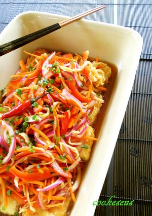 豆腐と切干大根の南蛮漬け-レシピのメイン写真
