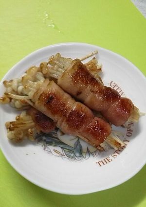 超簡単お弁当のおかず（えのき茸）-レシピのメイン写真