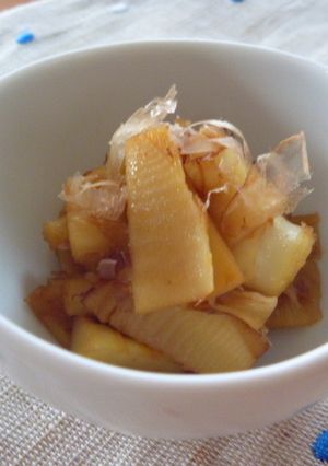 ごまの風味がたまらない！筍おかか炒め-レシピのメイン写真