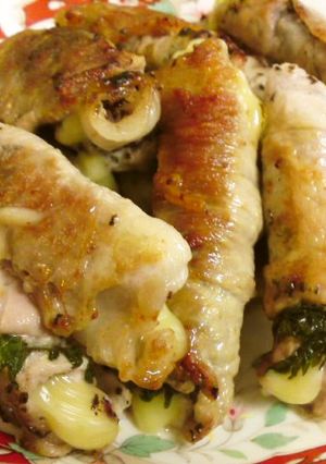 豚肉の大葉チーズ巻き-レシピのメイン写真