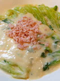 中華風!青梗菜のクリーム煮♪-レシピのメイン写真