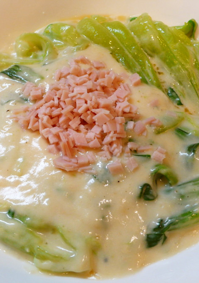 中華風！青梗菜のクリーム煮♪-レシピのメイン写真
