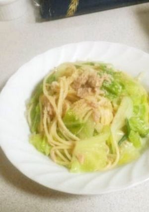 簡単春キャベツパスタ-レシピのメイン写真