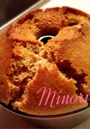 超☆簡単ココアシフォンケーキ-レシピのメイン写真
