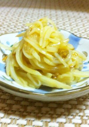 絶品おつまみ♪じゃがいものうに和え-レシピのメイン写真