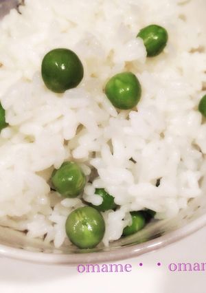 ♪春ですよ〜お豆ごはん♪-レシピのメイン写真