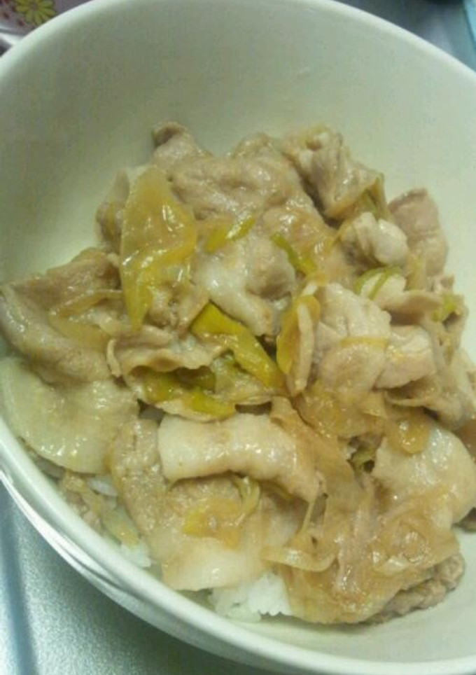 簡単☆うちの豚丼-レシピのメイン写真