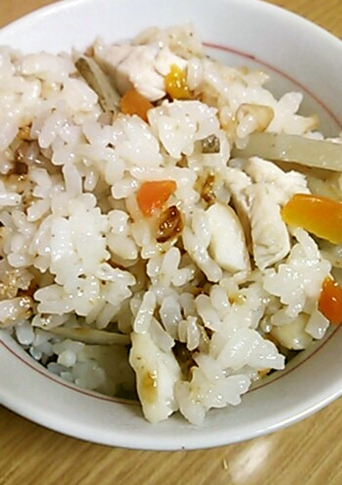 炊き込みご飯～白だし～-レシピのメイン写真