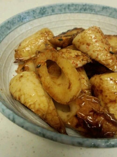 簡単♡ゆず薫る!!ちくわのポン酢焼き-レシピのメイン写真