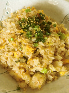 香ばしネギとしらすのチャーハン-レシピのメイン写真