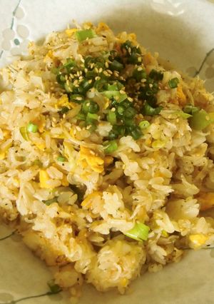 香ばしネギとしらすのチャーハン-レシピのメイン写真