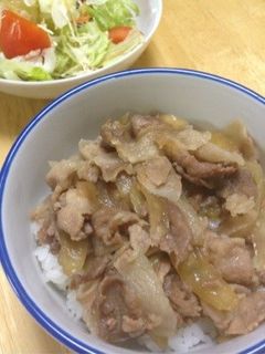 安くて美味い!簡単に出来ちゃう豚丼-レシピのメイン写真