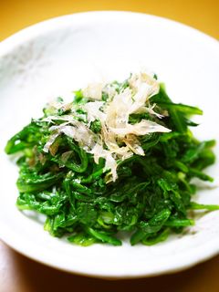 春菊のぽん酢おひたし-レシピのメイン写真