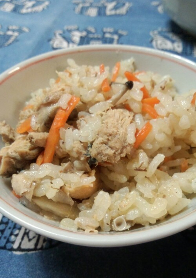 千代の一番で鯖缶炊き込み御飯-レシピのメイン写真