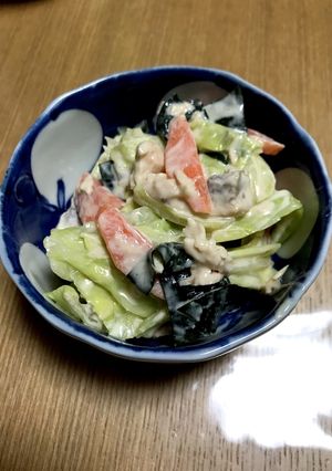 義母直伝☆鮭の味噌マヨサラダ-レシピのメイン写真