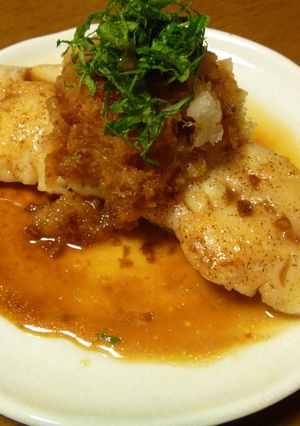 鱈のガーリックバター焼き♪おろし添え❤-レシピのメイン写真