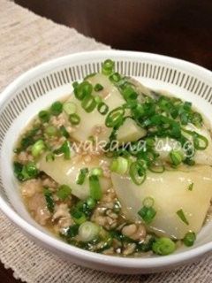 かぶの中華風あんかけ-レシピのメイン写真
