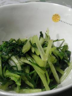 水菜のごま和え-レシピのメイン写真