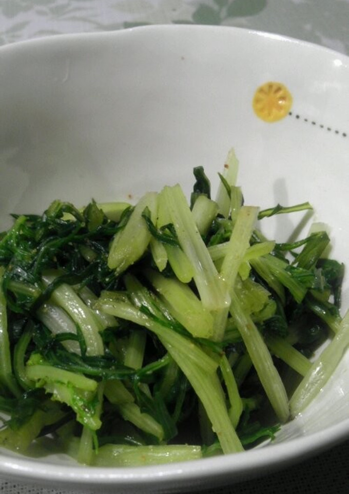 水菜のごま和え-レシピのメイン写真