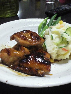 蜂蜜醤油で鶏の照り焼き-レシピのメイン写真