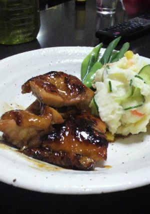 蜂蜜醤油で鶏の照り焼き-レシピのメイン写真
