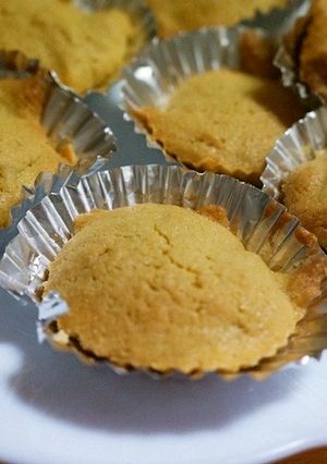 カシューナッツ粉の簡単カップケーキ-レシピのメイン写真