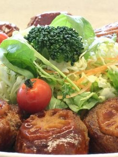 簡単おいしい☆サクサク蓮根ハンバーグ-レシピのメイン写真