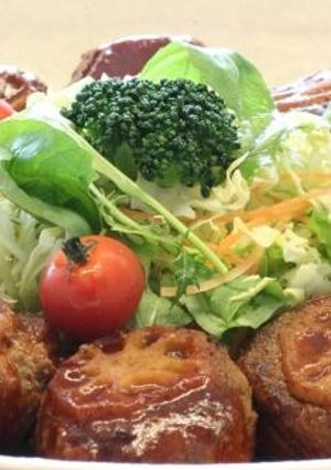 簡単おいしい☆サクサク蓮根ハンバーグ-レシピのメイン写真