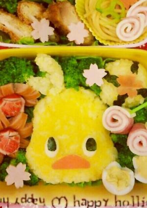 初心者向けカンタンキャラ弁ひよこちゃん-レシピのメイン写真