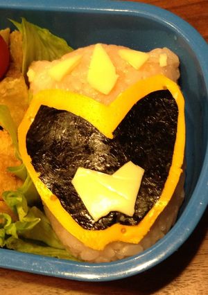 ＊キャラ弁＊キョウリュウピンク-レシピのメイン写真