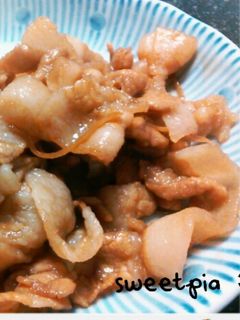 大根のつくだ煮の煮汁で生姜焼き☆彡-レシピのメイン写真