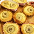 甘すぎずしっとり♪簡単バナナカップケーキ