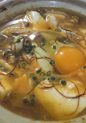 簡単なスンドゥブチゲを考えてみました！-レシピのメイン写真